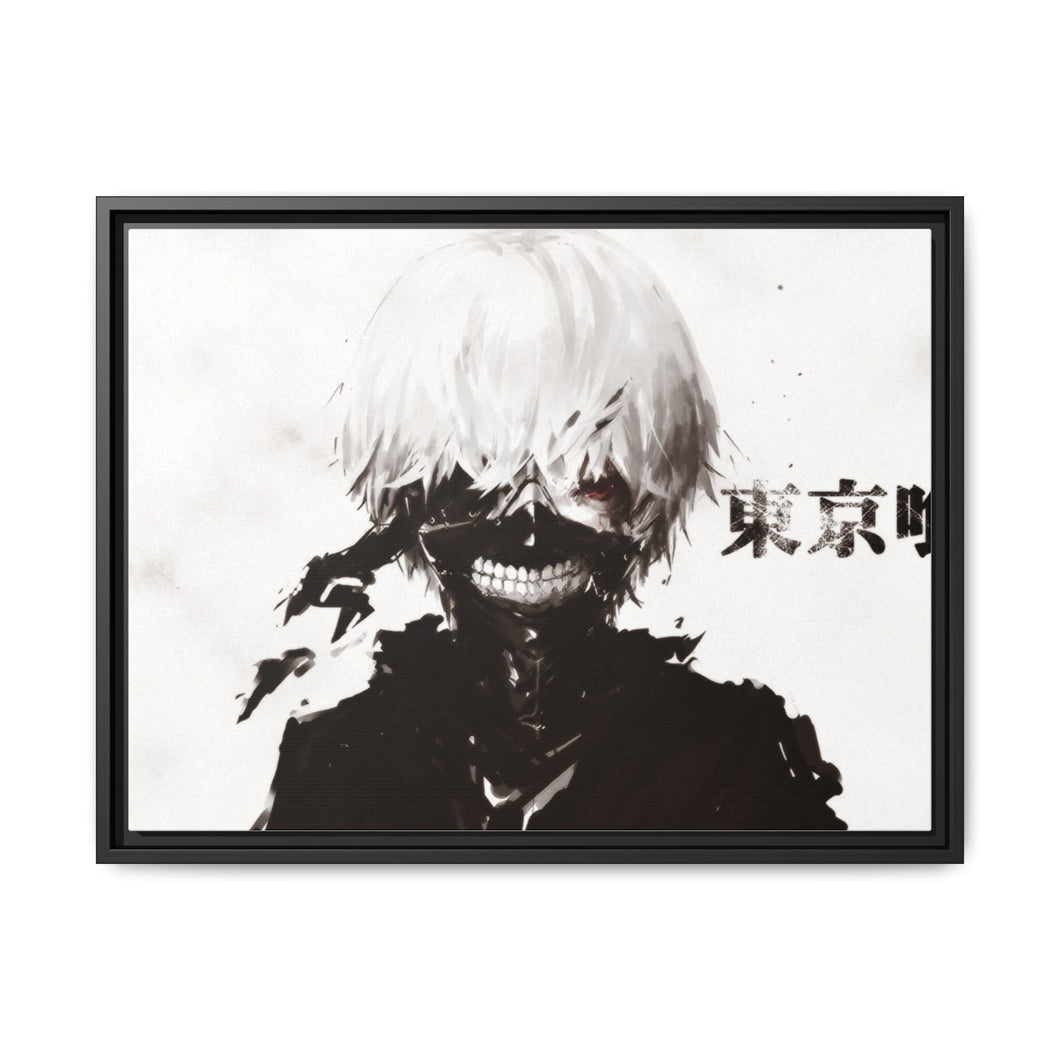 kaneki ken Canvas Framed Art Print