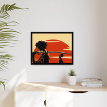 Load image into Gallery viewer, Samurai Champloo Canvas Framed Art Print
