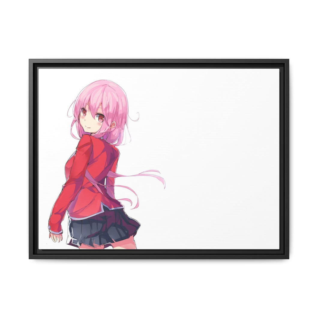 Inori Yuzuriha Canvas Framed Art Print
