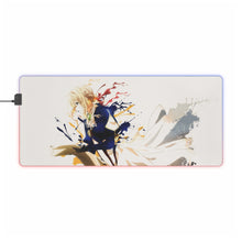Load image into Gallery viewer, Violet Evergarden RGB LED Mouse Pad (Desk Mat)

