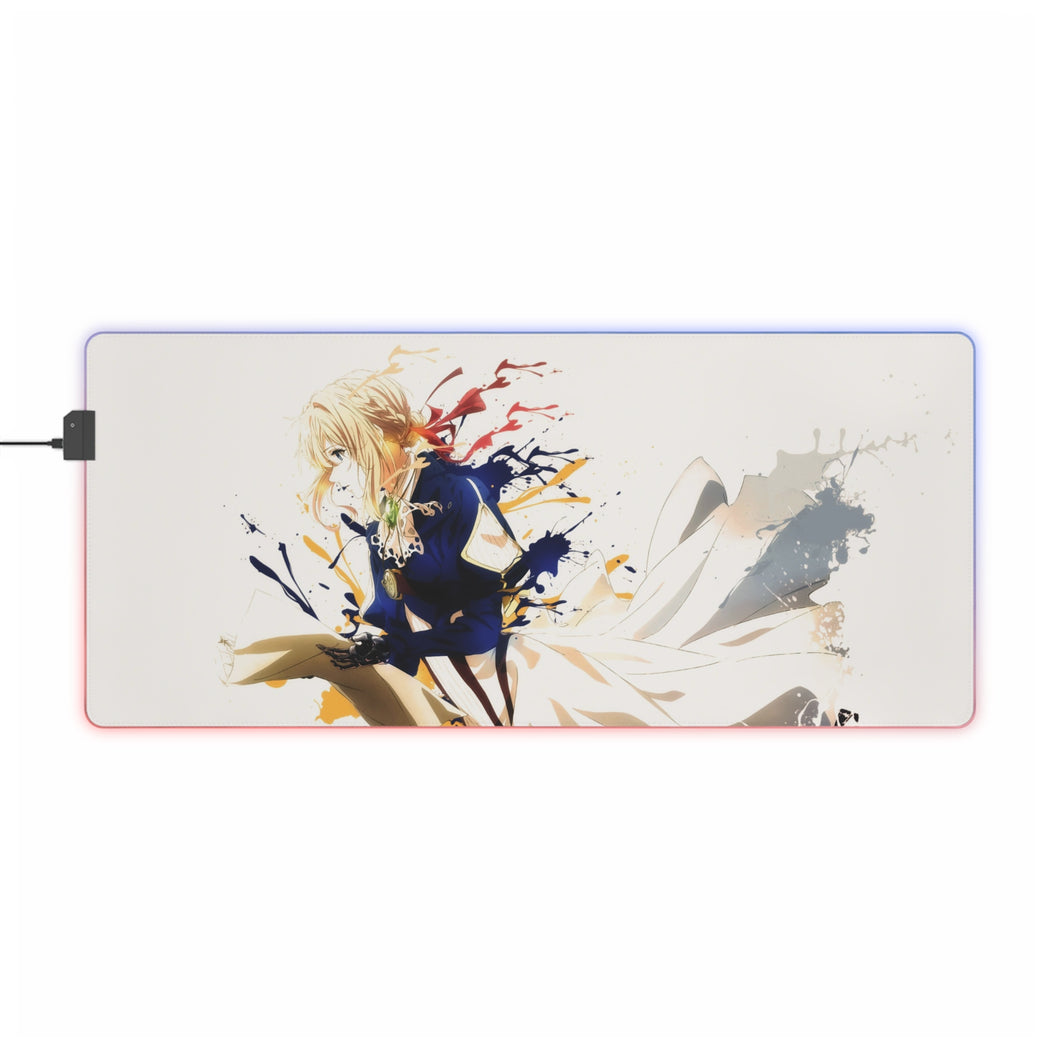 Violet Evergarden RGB LED Mouse Pad (Desk Mat)