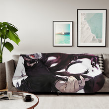Load image into Gallery viewer, kaneki-ken mask Sherpa Blanket
