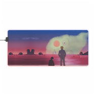 Mob Psycho 100 Shigeo Kageyama RGB LED Mouse Pad (Desk Mat)