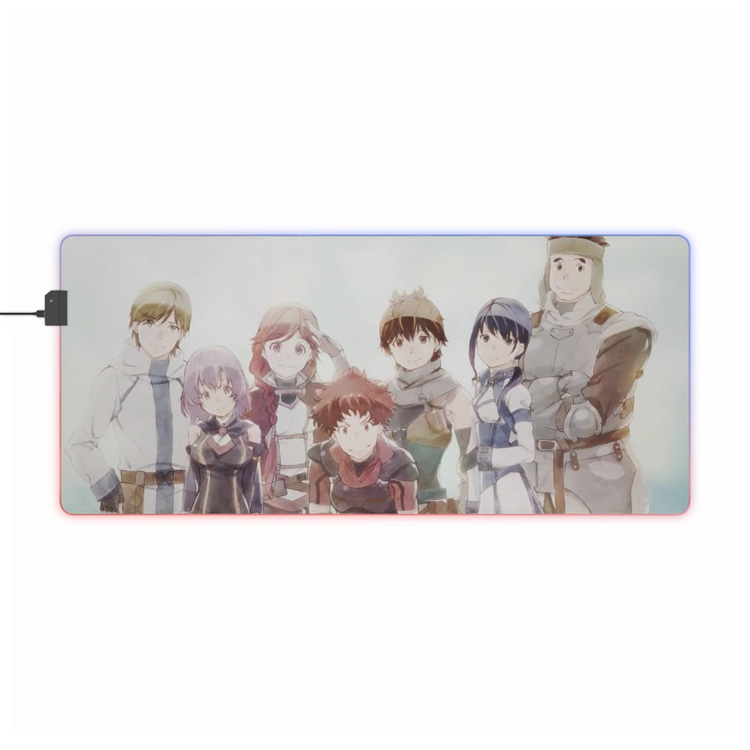 Grimgar Of Fantasy And Ash RGB LED Mouse Pad (Desk Mat)