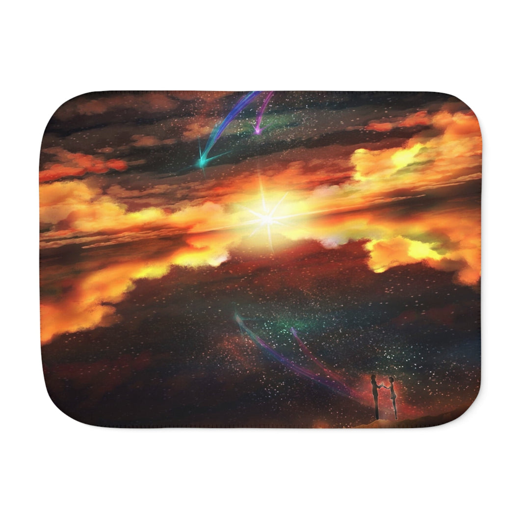 Your Name. Sherpa Blanket