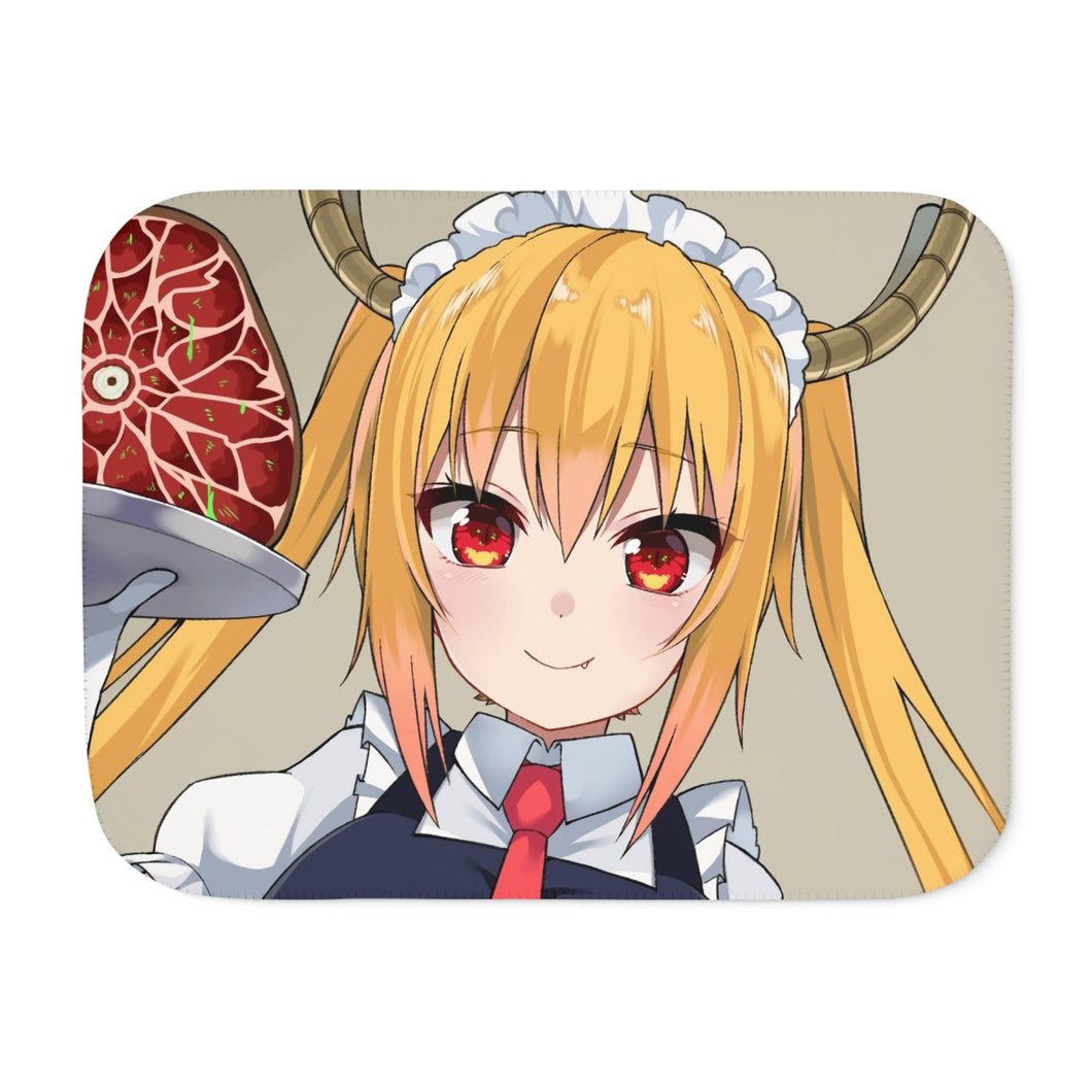 Miss Kobayashi's Dragon Maid Kobayashi San Chi No Maid Dragon, Tohru Sherpa Blanket