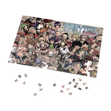 Load image into Gallery viewer, Fairy Tail Natsu Dragneel, Erza Scarlet, Lucy Heartfilia, Happy, Wendy Marvell Jigsaw Puzzle
