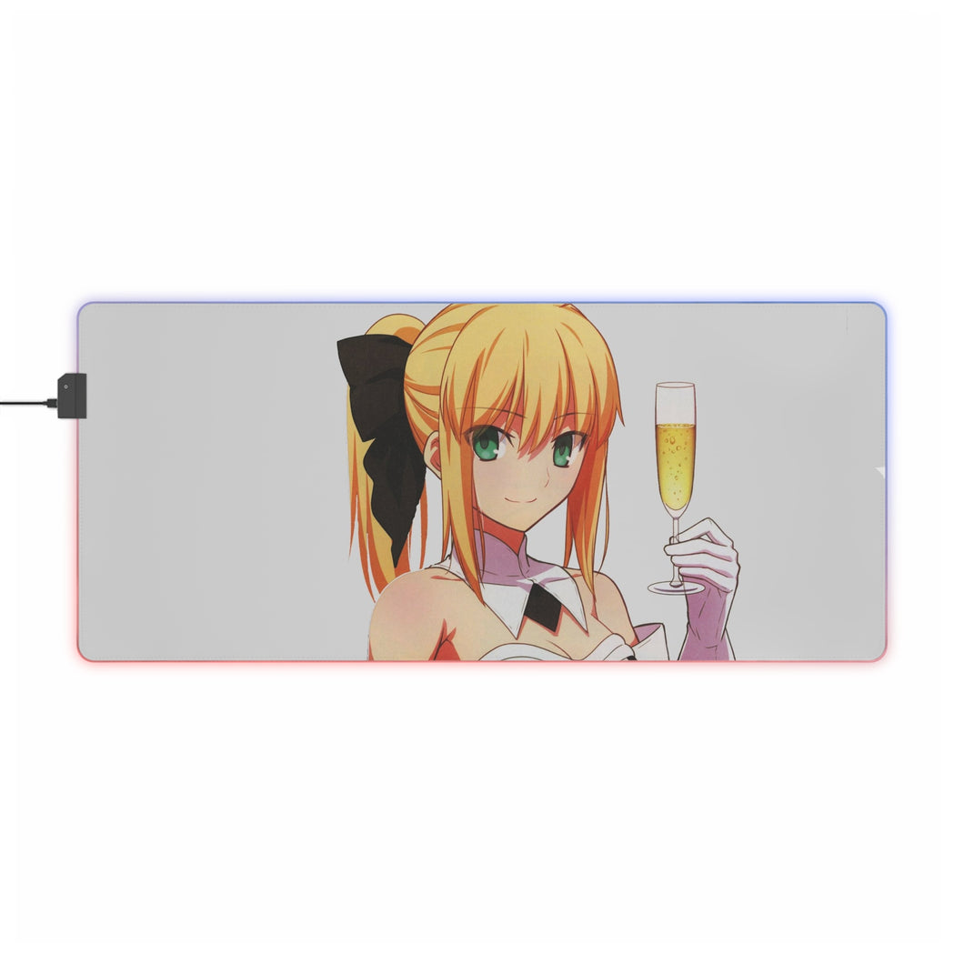 Saber Lily RGB LED Mouse Pad (Desk Mat)