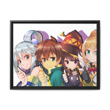 Load image into Gallery viewer, KonoSuba - God’s blessing on this wonderful world!! Canvas Framed Art Print
