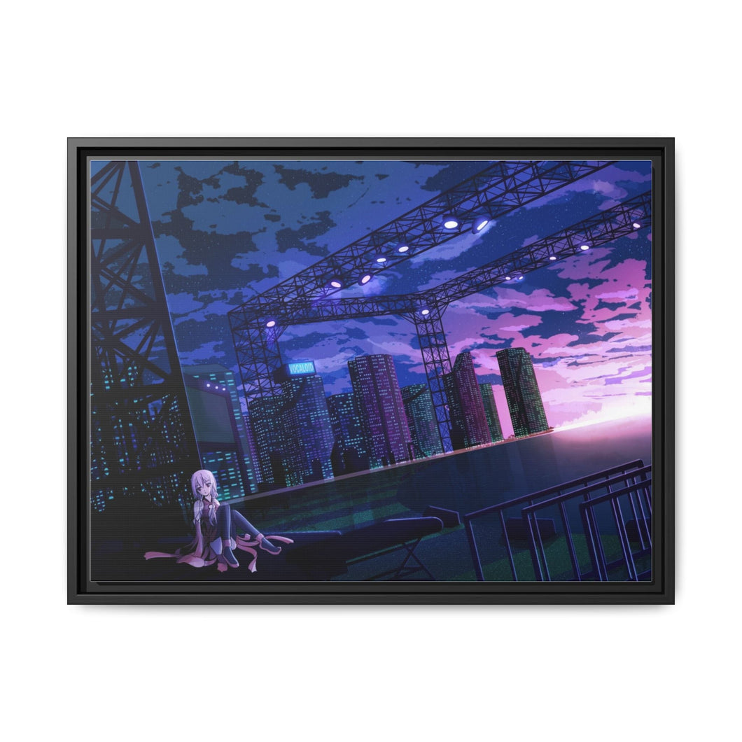 Guilty Crown Inori Yuzuriha Canvas Framed Art Print