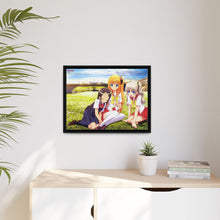 Load image into Gallery viewer, Charlotte (Anime) Main Girls Canvas Framed Art Print
