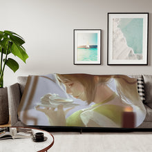 Load image into Gallery viewer, Anime Spirited Away Sherpa Blanket
