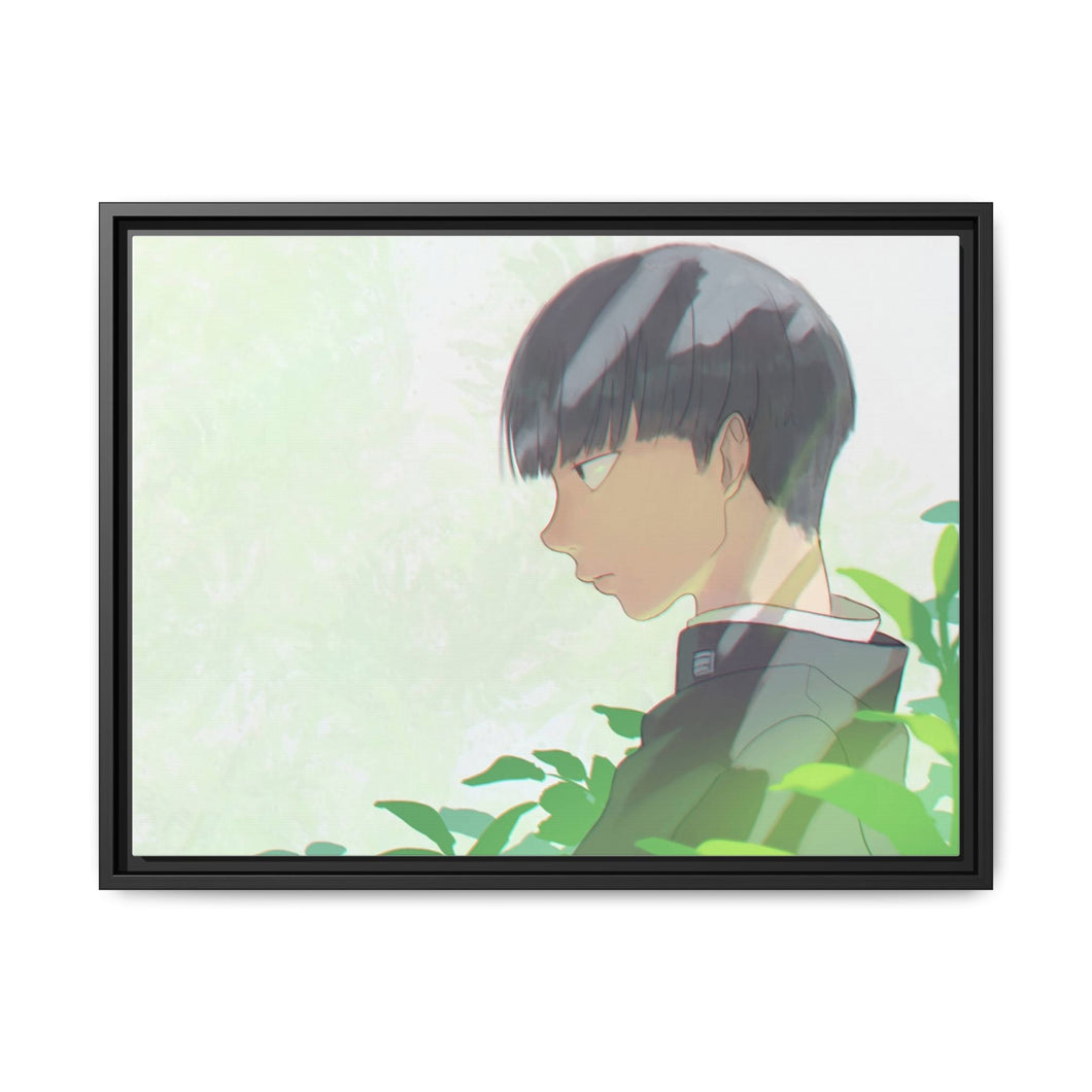 Mob Psycho 100 Shigeo Kageyama Canvas Framed Art Print