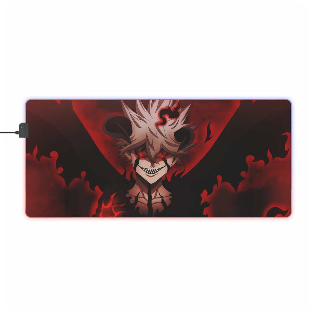 Anime Black Clover RGB LED Mouse Pad (Desk Mat)