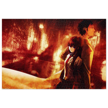 Load image into Gallery viewer, Makise Kurisu &amp; Rintaro Okabe Jigsaw Puzzle
