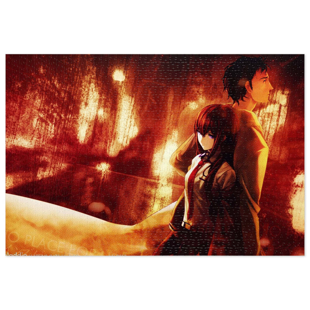 Makise Kurisu & Rintaro Okabe Jigsaw Puzzle
