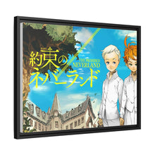 Load image into Gallery viewer, Anime The Promised Neverland Canvas Framed Art Print
