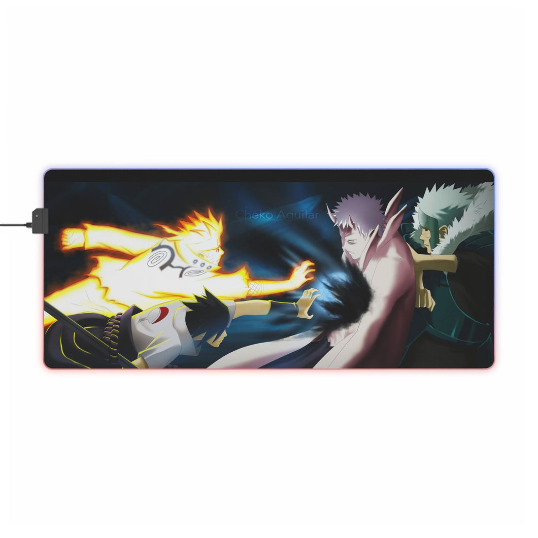 Anime Naruto RGB LED Mouse Pad (Desk Mat)