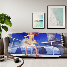 Load image into Gallery viewer, Anime Neon Genesis Evangelion Sherpa Blanket
