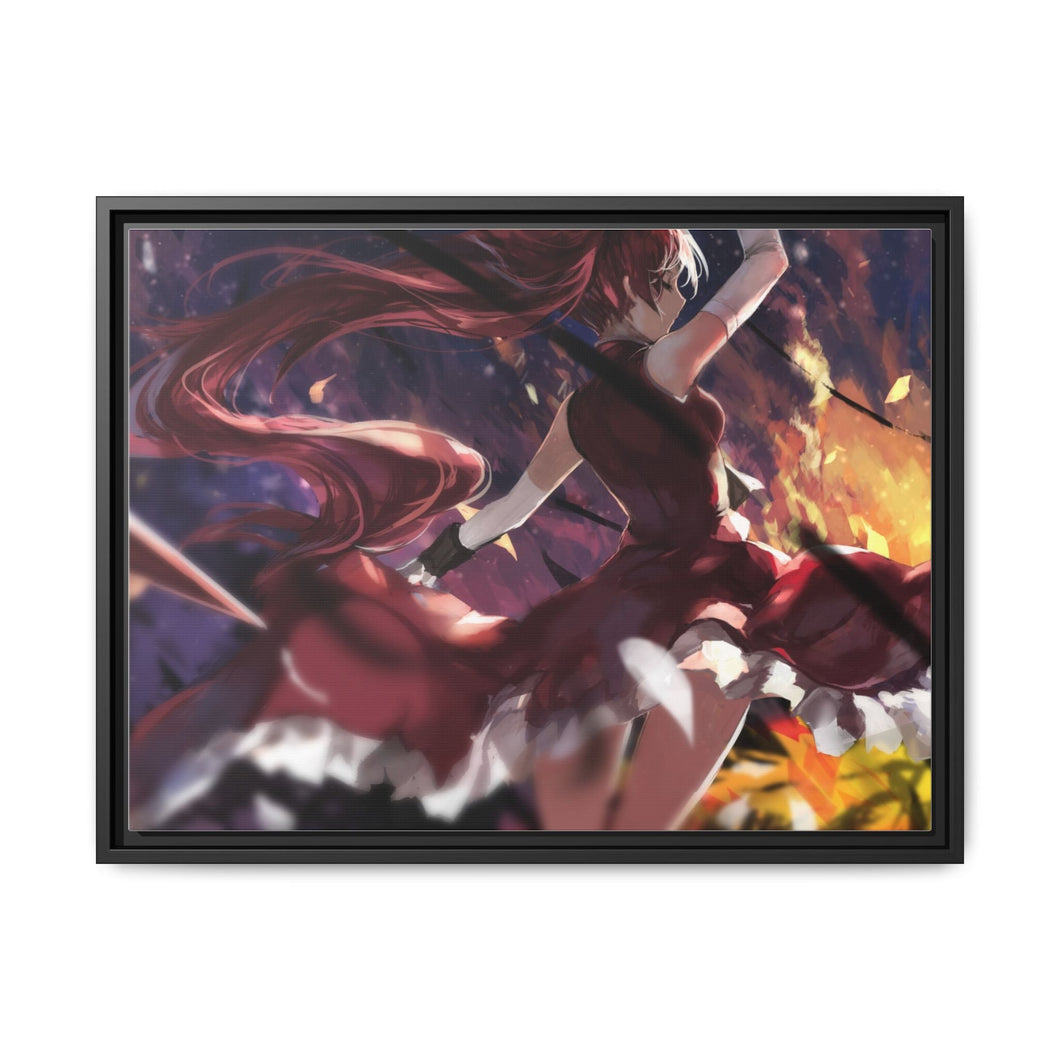 Anime Puella Magi Madoka Magica Canvas Framed Art Print