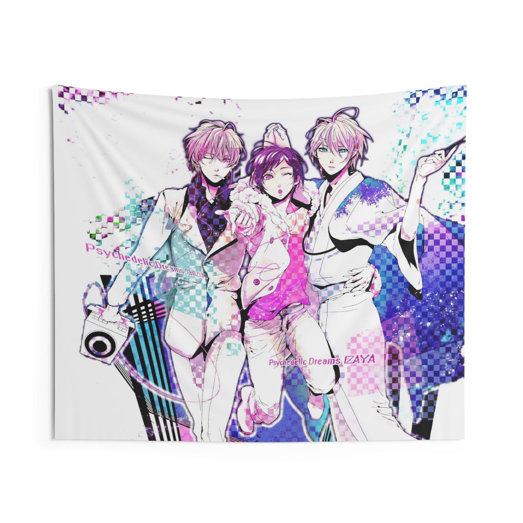 Durarara!! Izaya Orihara, Shizuo Heiwajima Indoor Wall Tapestry