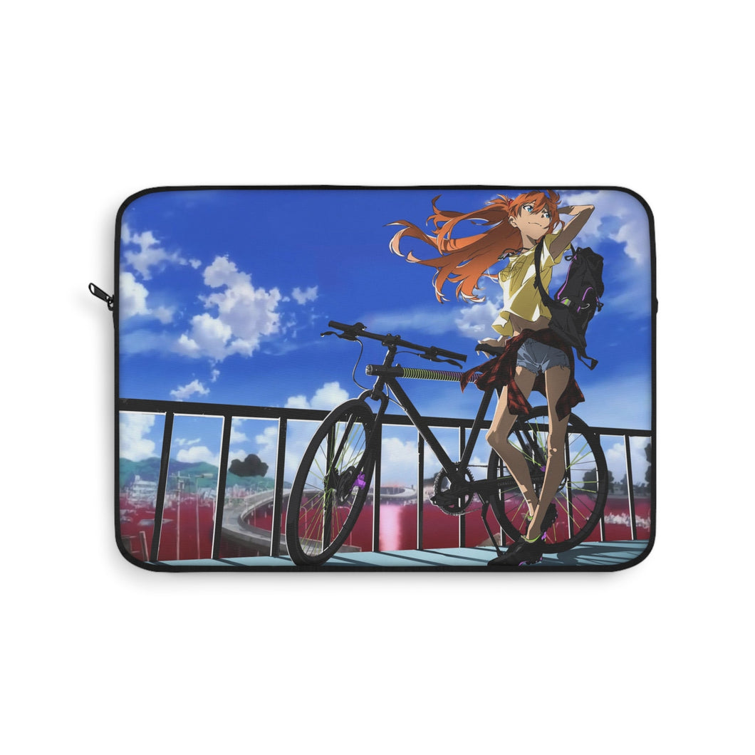 Biking Asuka Laptop Sleeve