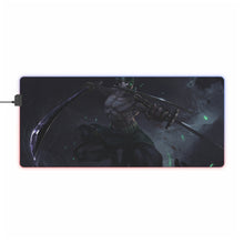 Load image into Gallery viewer, One Piece Roronoa Zoro RGB LED Mouse Pad (Desk Mat)
