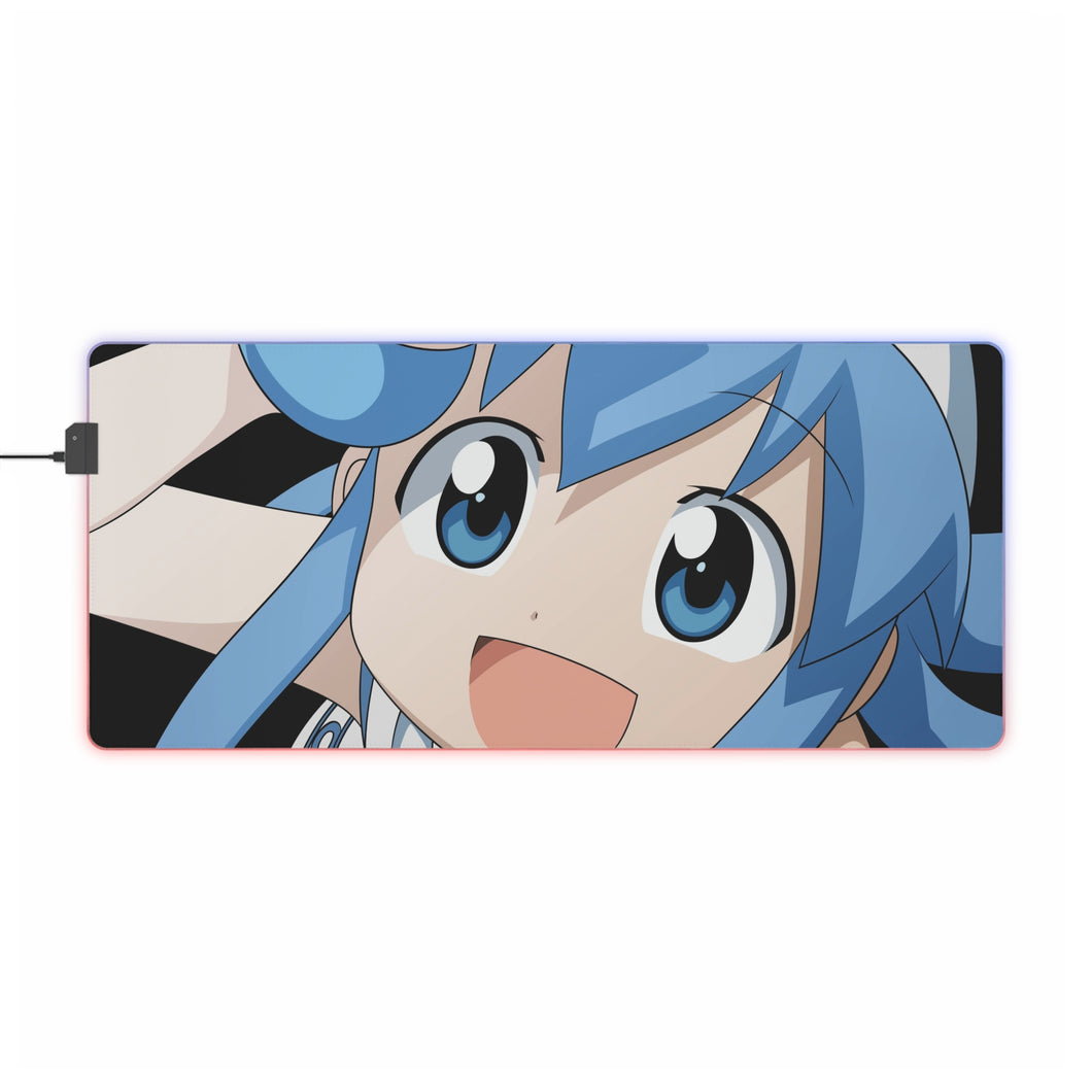 Squid Girl RGB LED Mouse Pad (Desk Mat)