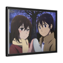 Load image into Gallery viewer, Anime ERASED Canvas Framed Art Print
