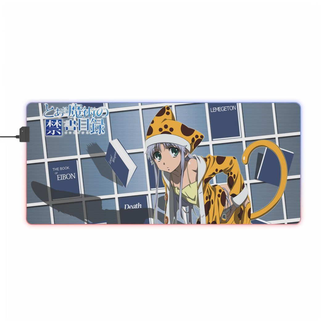 A Certain Magical Index RGB LED Mouse Pad (Desk Mat)