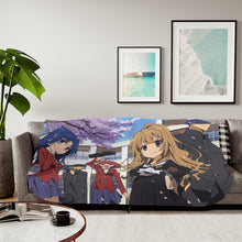 Load image into Gallery viewer, Toradora! Sherpa Blanket
