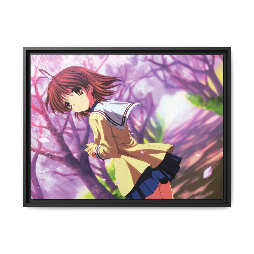 Anime Clannad Canvas Framed Art Print