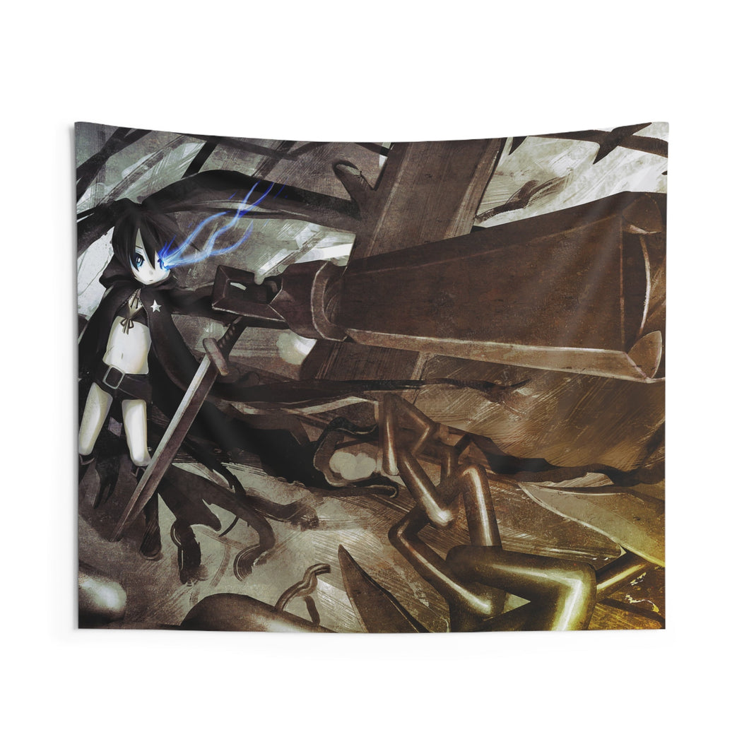 Black Rock Shooter Indoor Wall Tapestry