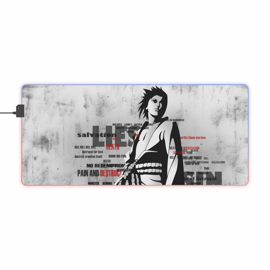 Anime Naruto RGB LED Mouse Pad (Desk Mat)