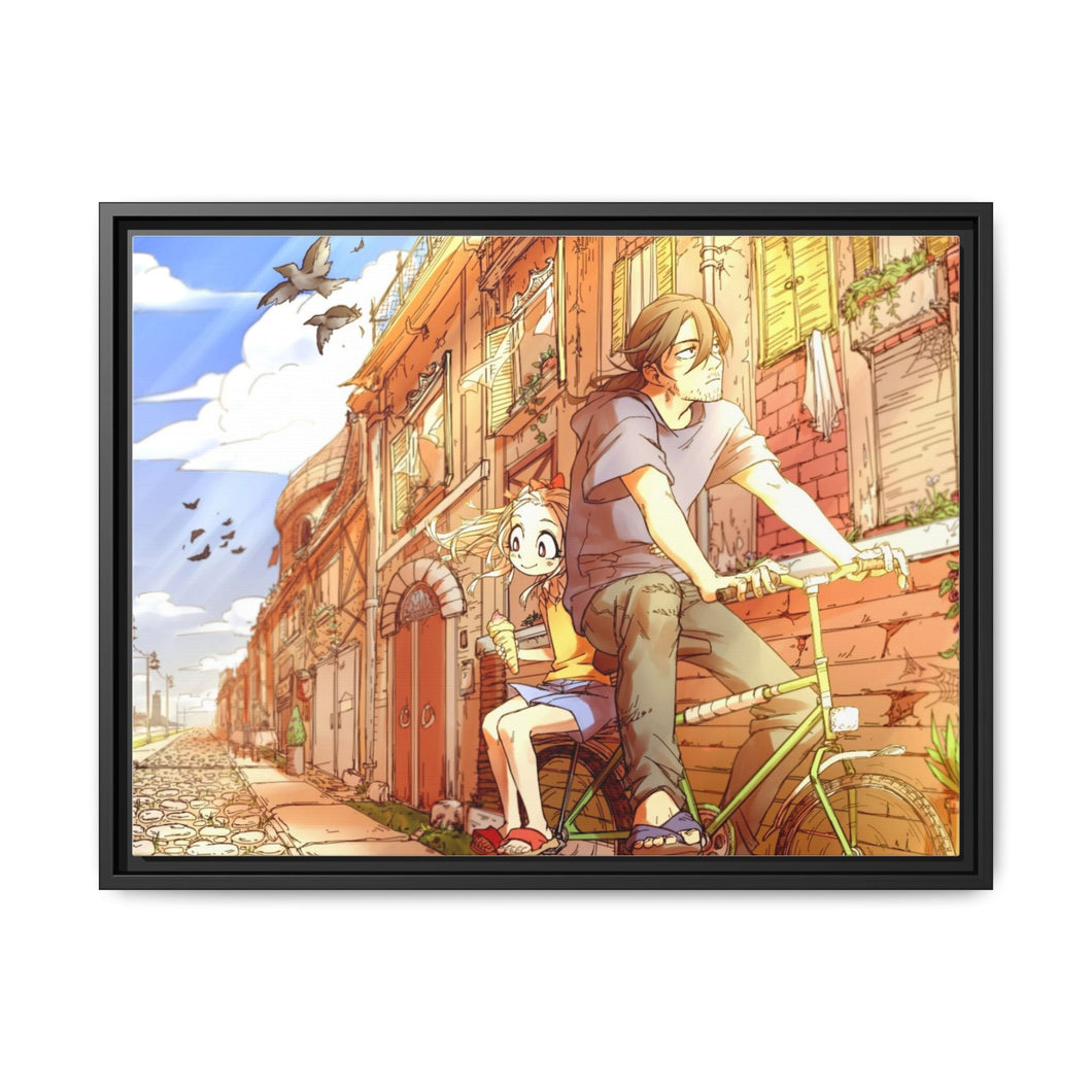Anime My Hero Academia Canvas Framed Art Print