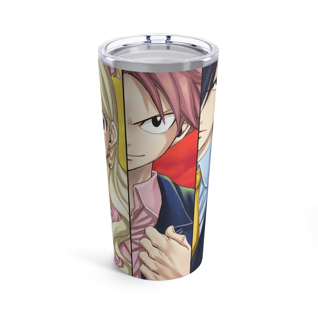 Fairy Tail Natsu Dragneel, Erza Scarlet, Gray Fullbuster, Lucy Heartfilia, Wendy Marvell Tumbler 20oz