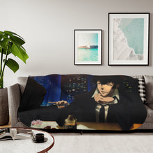 Load image into Gallery viewer, Psycho-Pass Nobuchika Ginoza Sherpa Blanket

