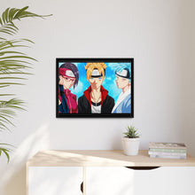 Load image into Gallery viewer, Sarada Uchiha Boruto Uzumaki Canvas Framed Art Print
