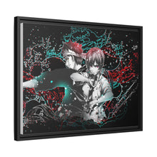 Load image into Gallery viewer, Shokugeki No Soma - Dark Yukihira Souma &amp; Erina Nakiri Canvas Framed Art Print
