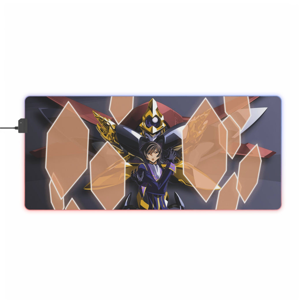 Code Geass Lelouch Lamperouge RGB LED Mouse Pad (Desk Mat)