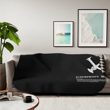 Load image into Gallery viewer, Anime Cowboy Bebop Sherpa Blanket
