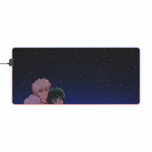 Load image into Gallery viewer, My Hero Academia Izuku Midoriya, Katsuki Bakugou RGB LED Mouse Pad (Desk Mat)
