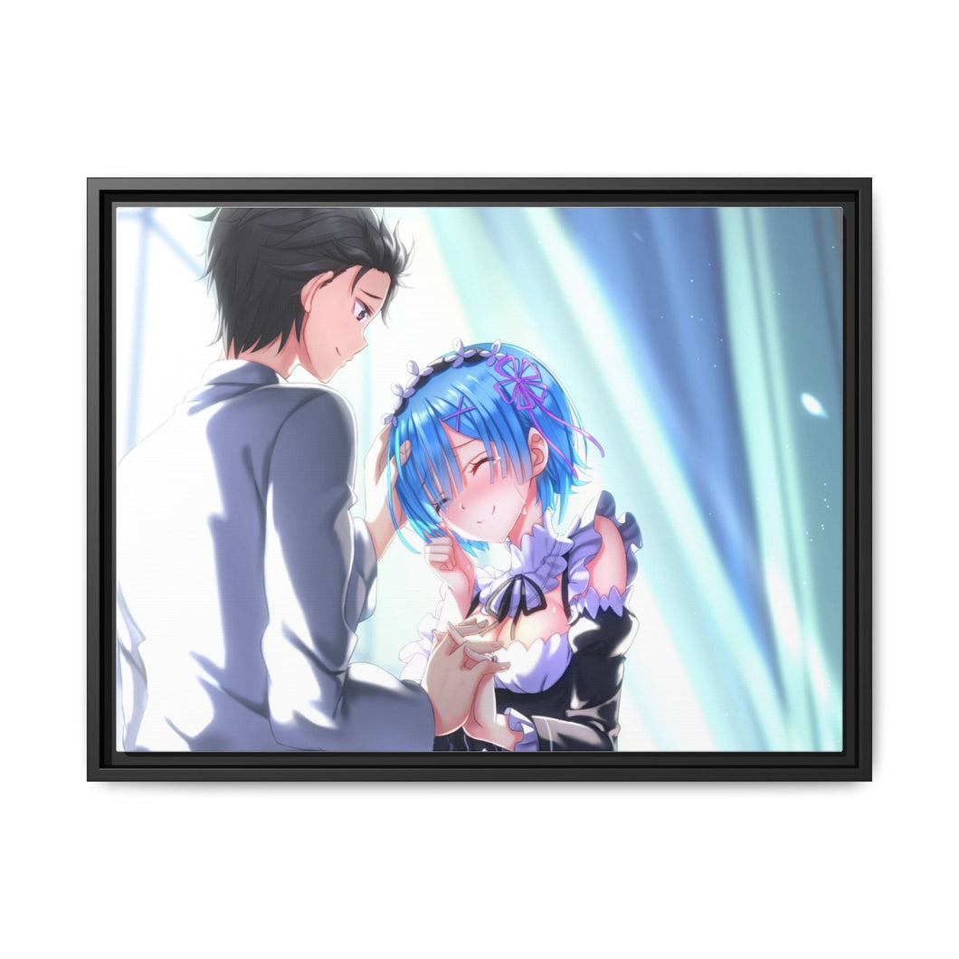 Thank You... Canvas Framed Art Print