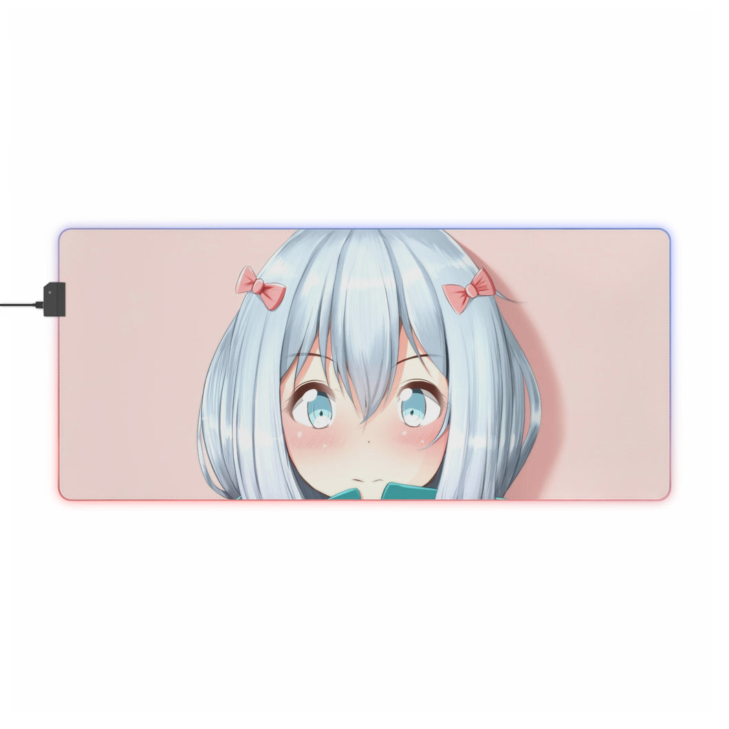 EroManga-Sensei RGB LED Mouse Pad (Desk Mat)