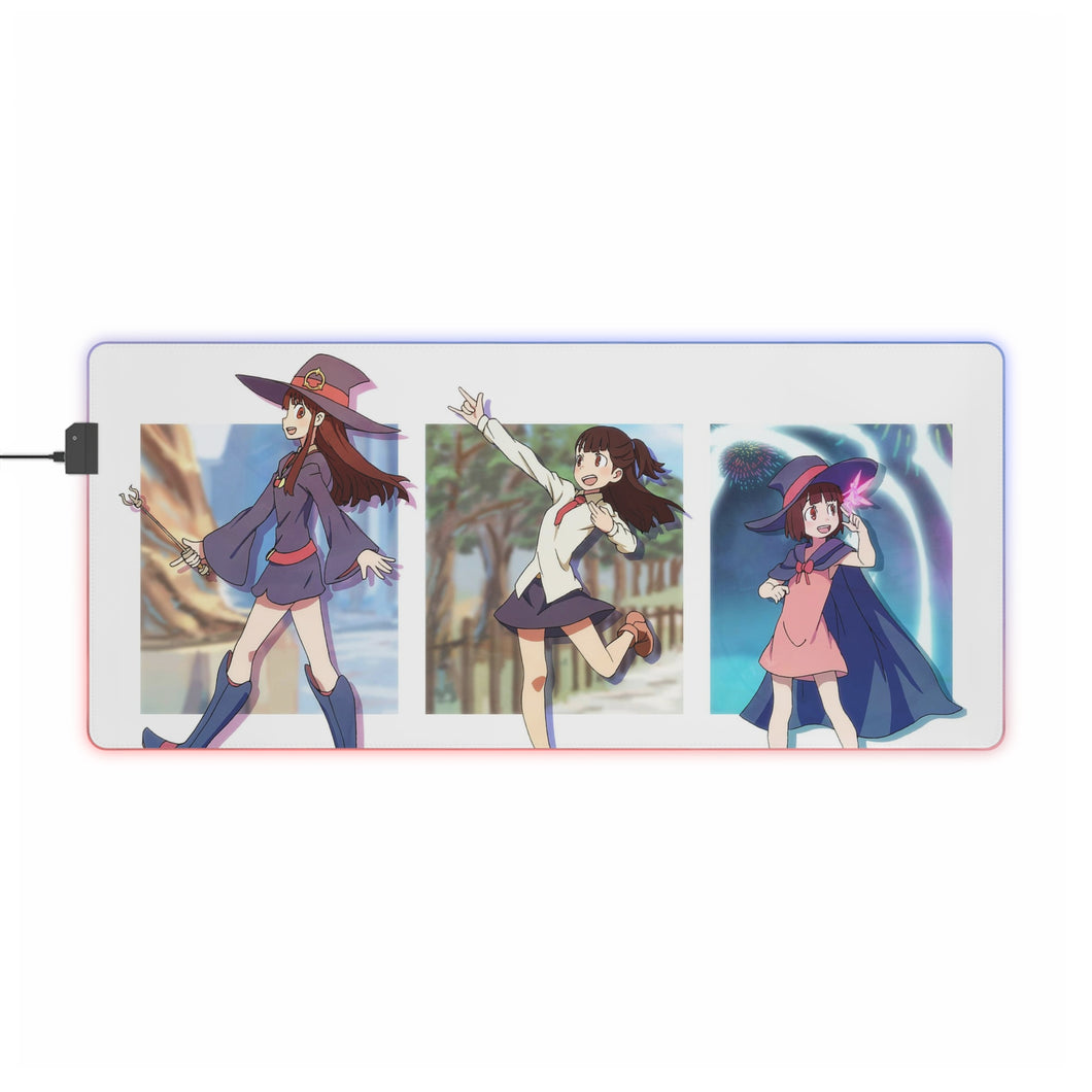 Little Witch Academia Atsuko Kagari, Computer Keyboard Pad RGB LED Mouse Pad (Desk Mat)