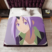 Load image into Gallery viewer, Shion Tempest Vector Sherpa Blanket
