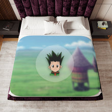 Load image into Gallery viewer, Anime Hunter x Hunter Sherpa Blanket
