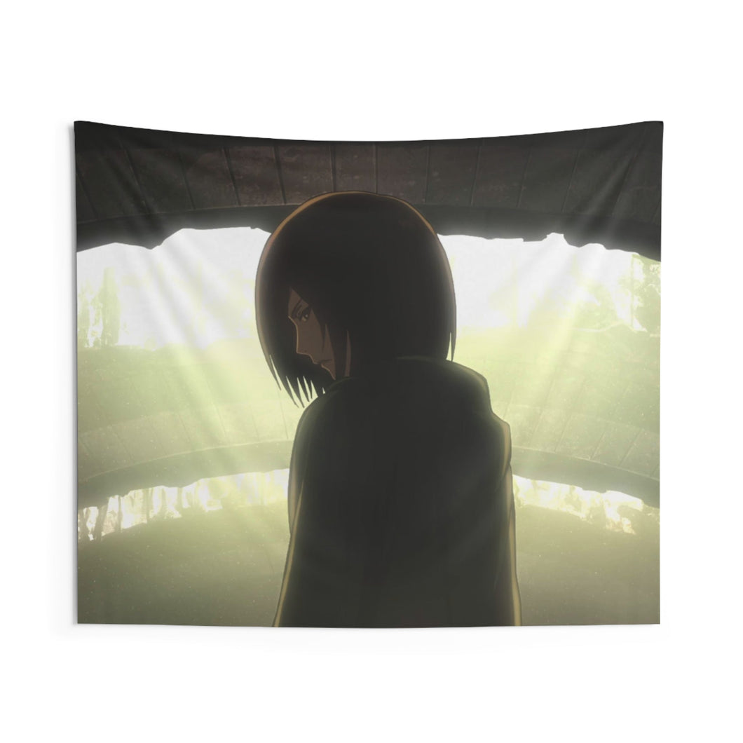 Shingeki no Kyojin - Mikasa Ackerman Indoor Wall Tapestry