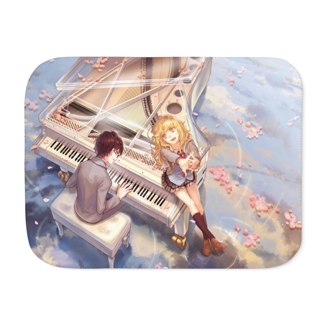 Kaori and Arima Sherpa Blanket