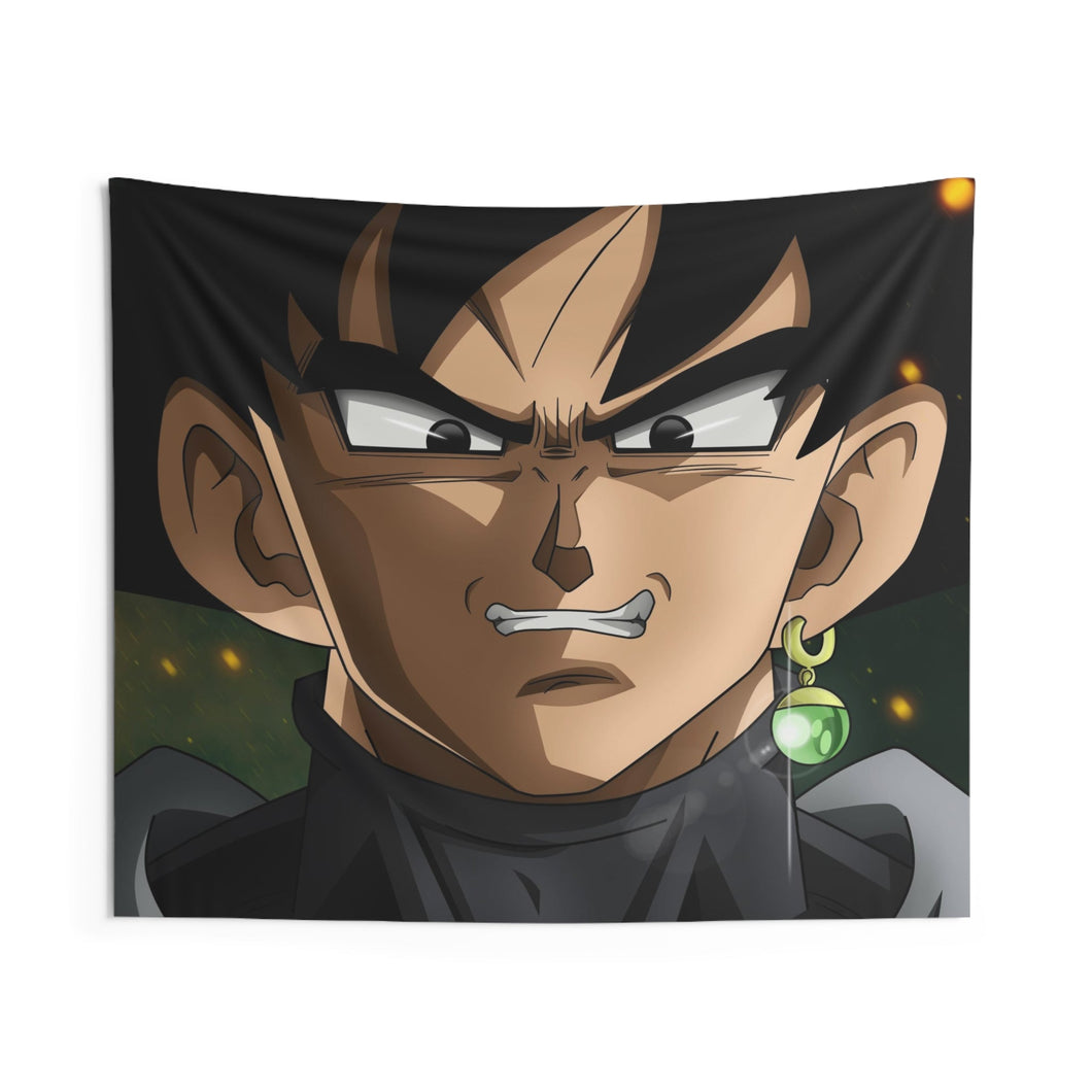 Black Goku Indoor Wall Tapestry